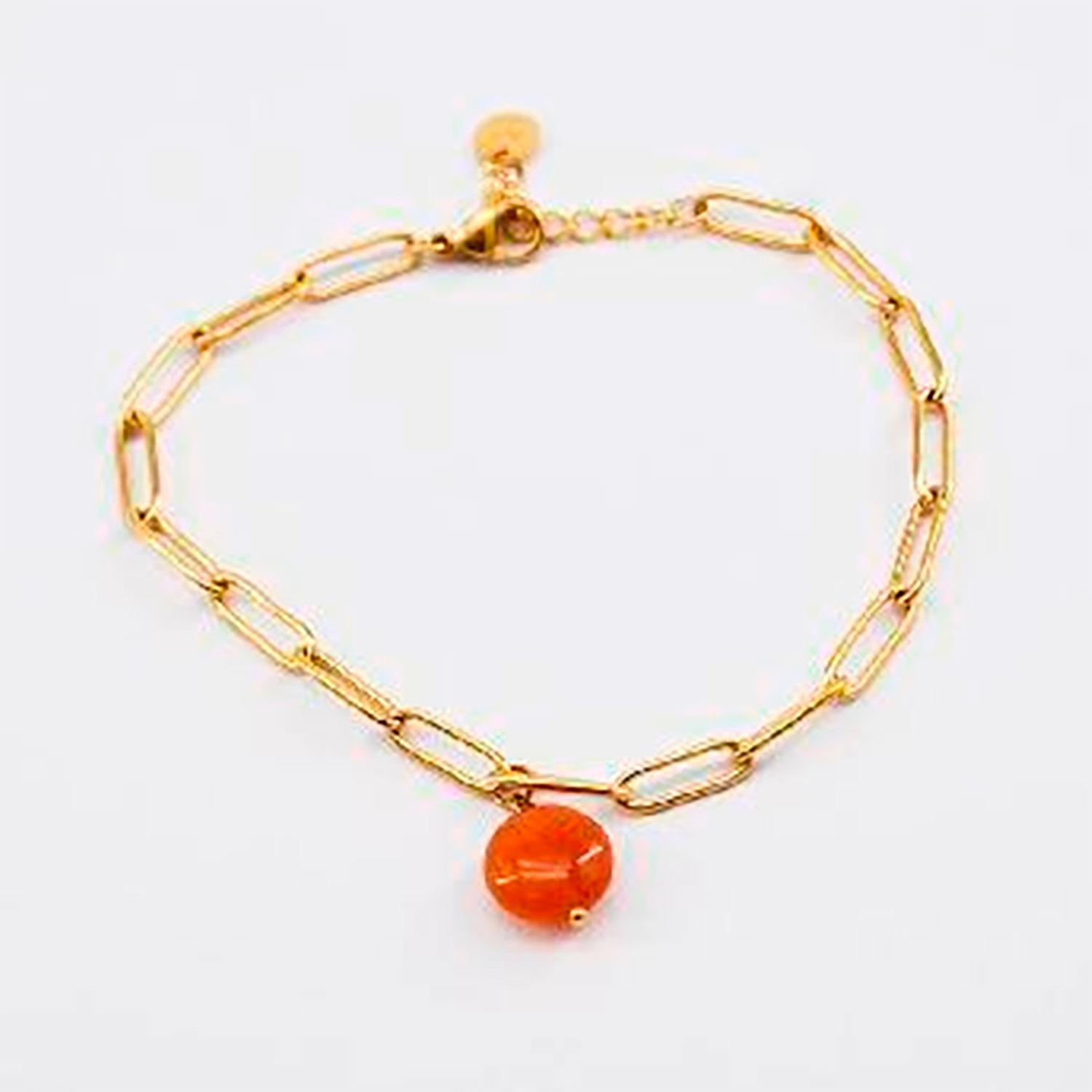 Pulsera  19v69 Dorado Mujer STB257