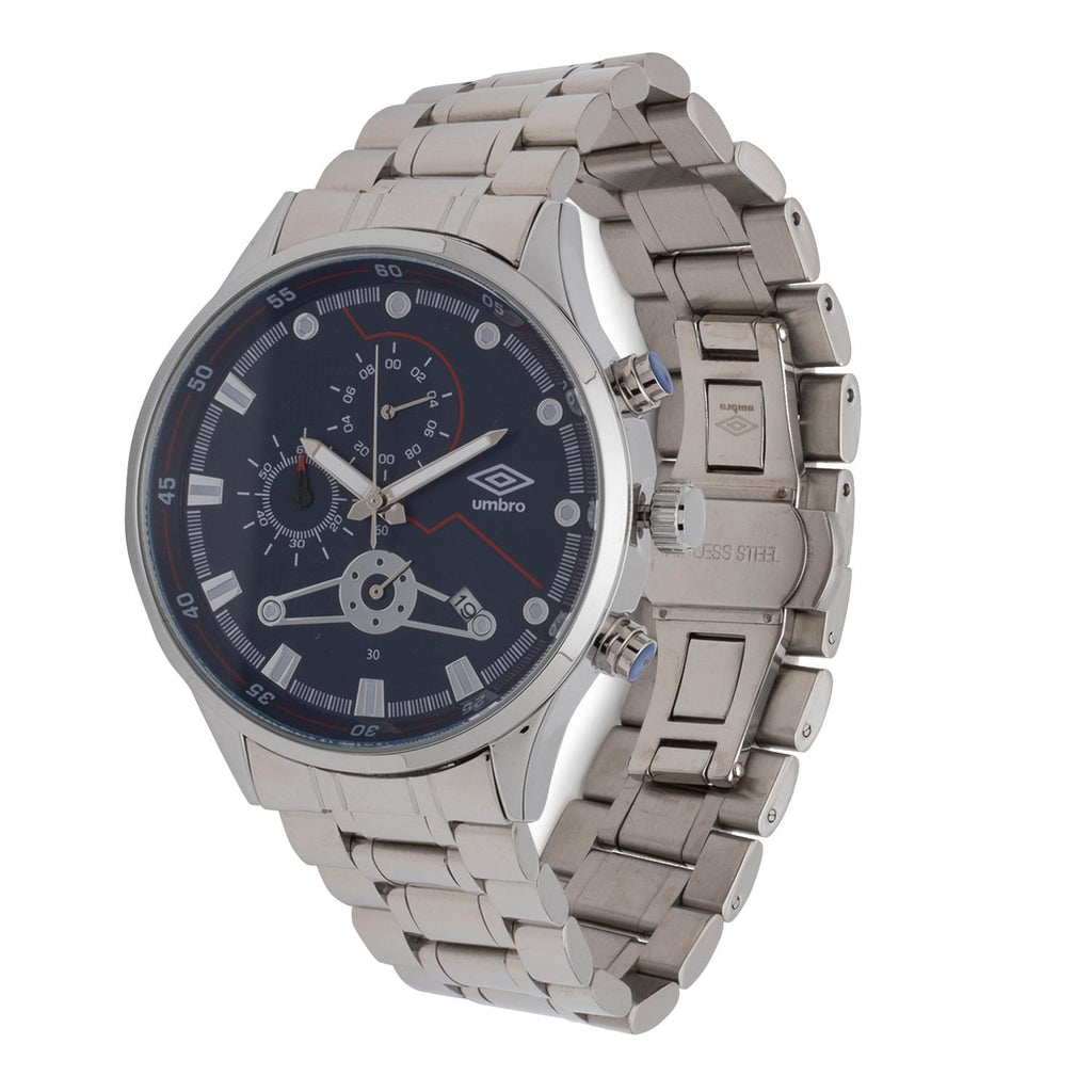 Reloj Umbro Plus UMBP-3100-3 Plateado Hombre