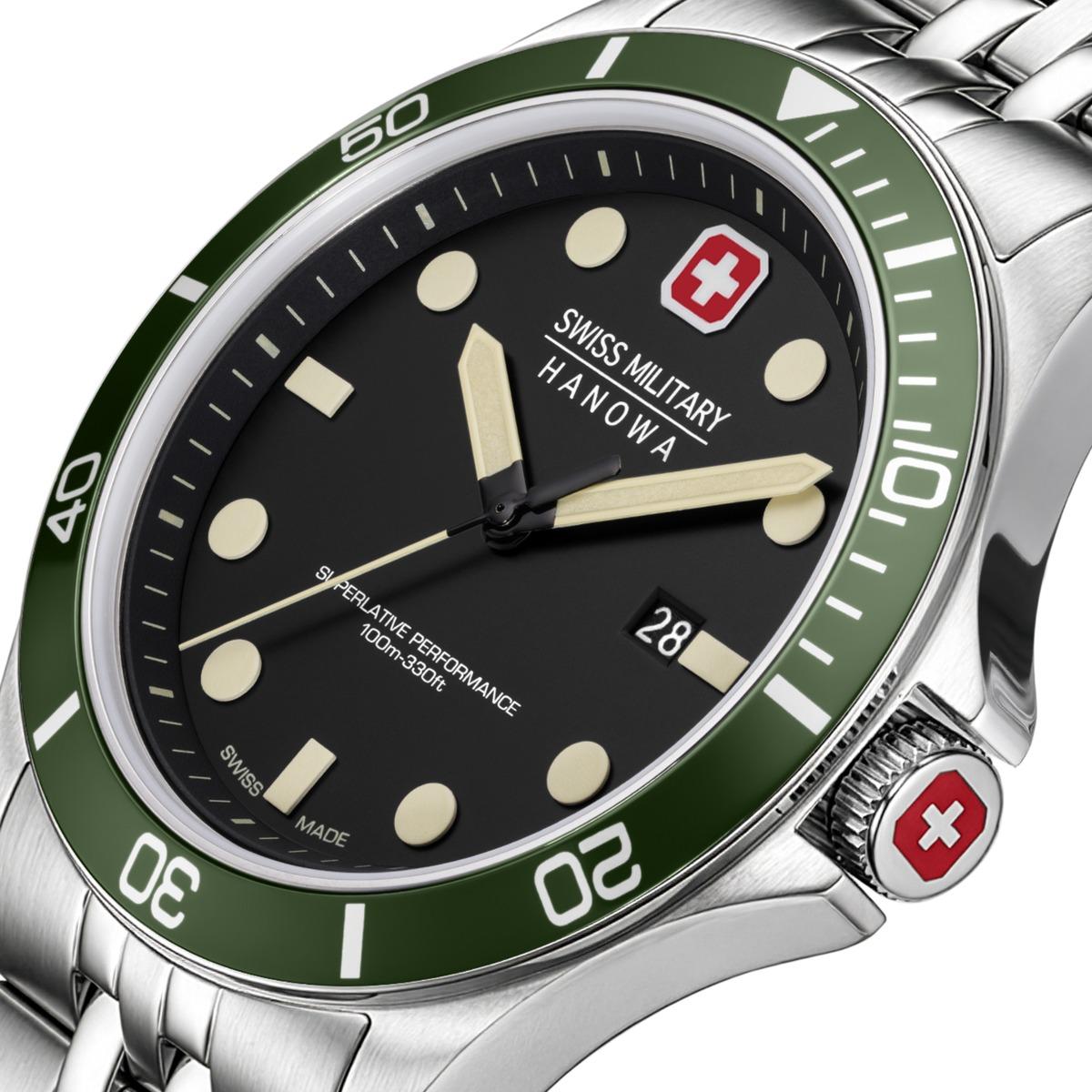 Reloj Hombre Swiss Military Plateado SMWGH0008506