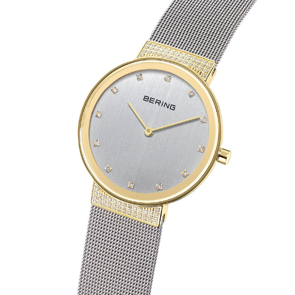 Reloj Análogo Mujer Bering Plateado 10135-010
