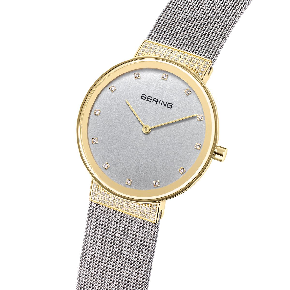 Reloj Análogo Mujer Bering Plateado 10135-010
