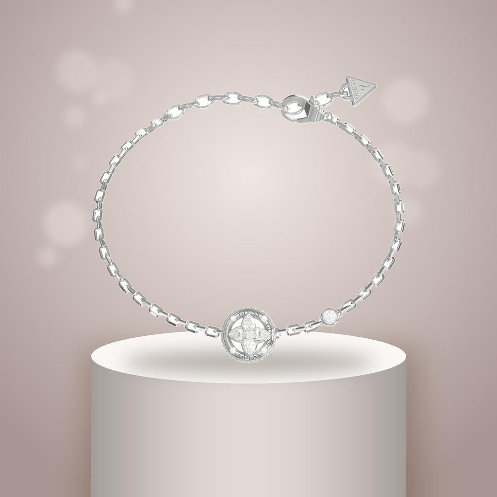 Pulsera Mujer Guess Plateado Jubb06462Jwrhl