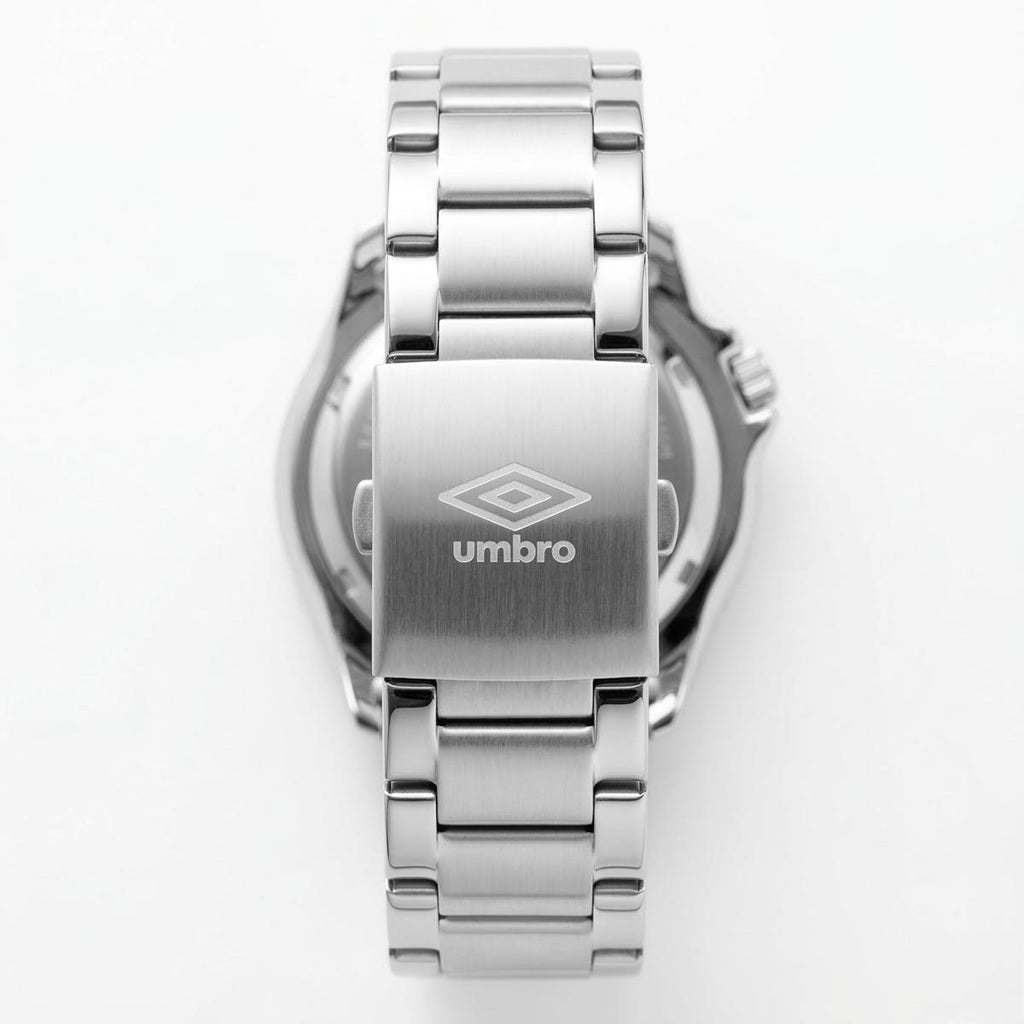 Reloj Análogo Hombre Umbro Plus Plateado UMBP-1500-142