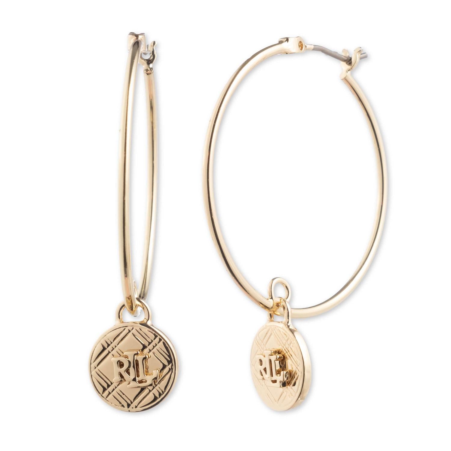Argollas Ralph Lauren Dorado Mujer 14G00697