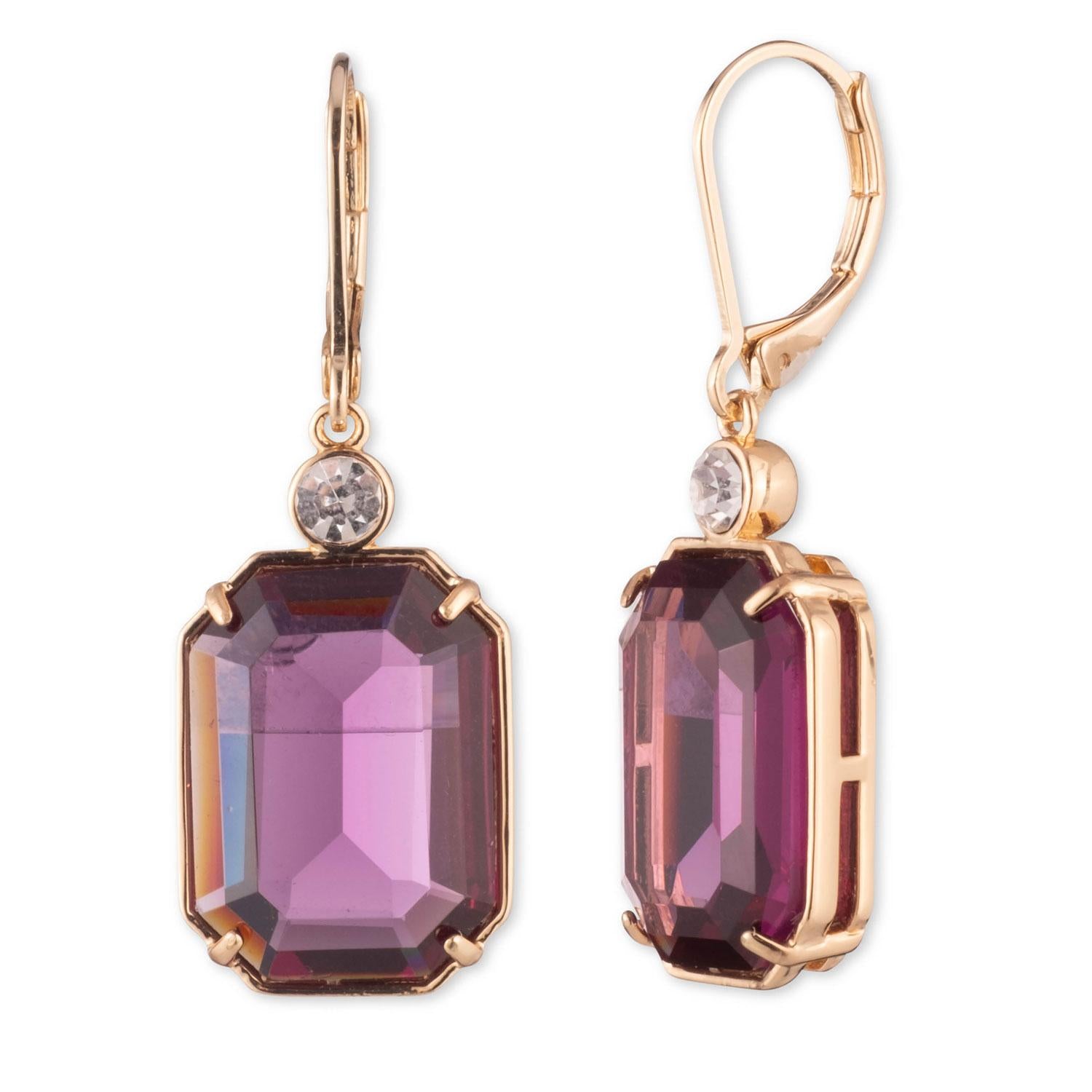 Aros Colgantes Ralph Lauren Fucsia Mujer 14G00669