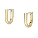 Aros Fossil Dorado Mujer