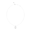 Collar Radiosa Mujer Guess Plateado