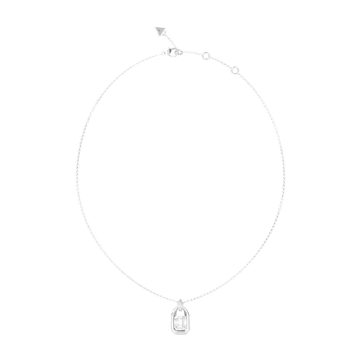 Collar Radiosa Mujer Guess Plateado