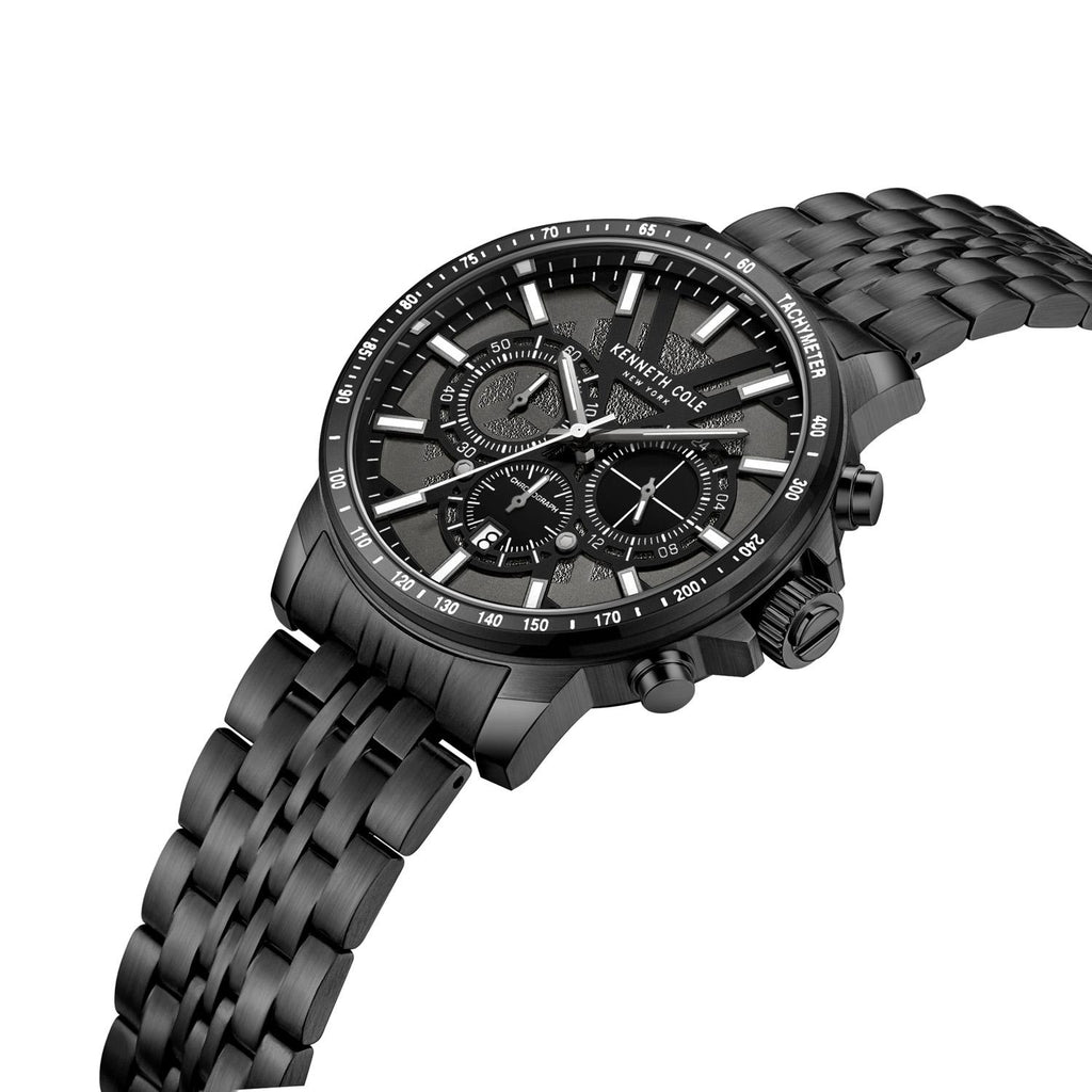 Reloj Kenneth Cole New York KCWGI2234802 Negro Hombre