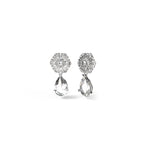 Aros Guess Plateados JUBE04554JWRHT-U