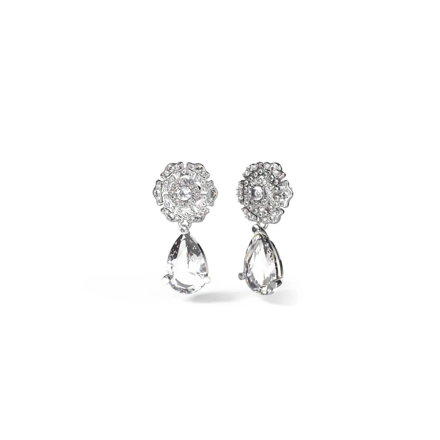 Aros Guess Plateados JUBE04554JWRHT-U