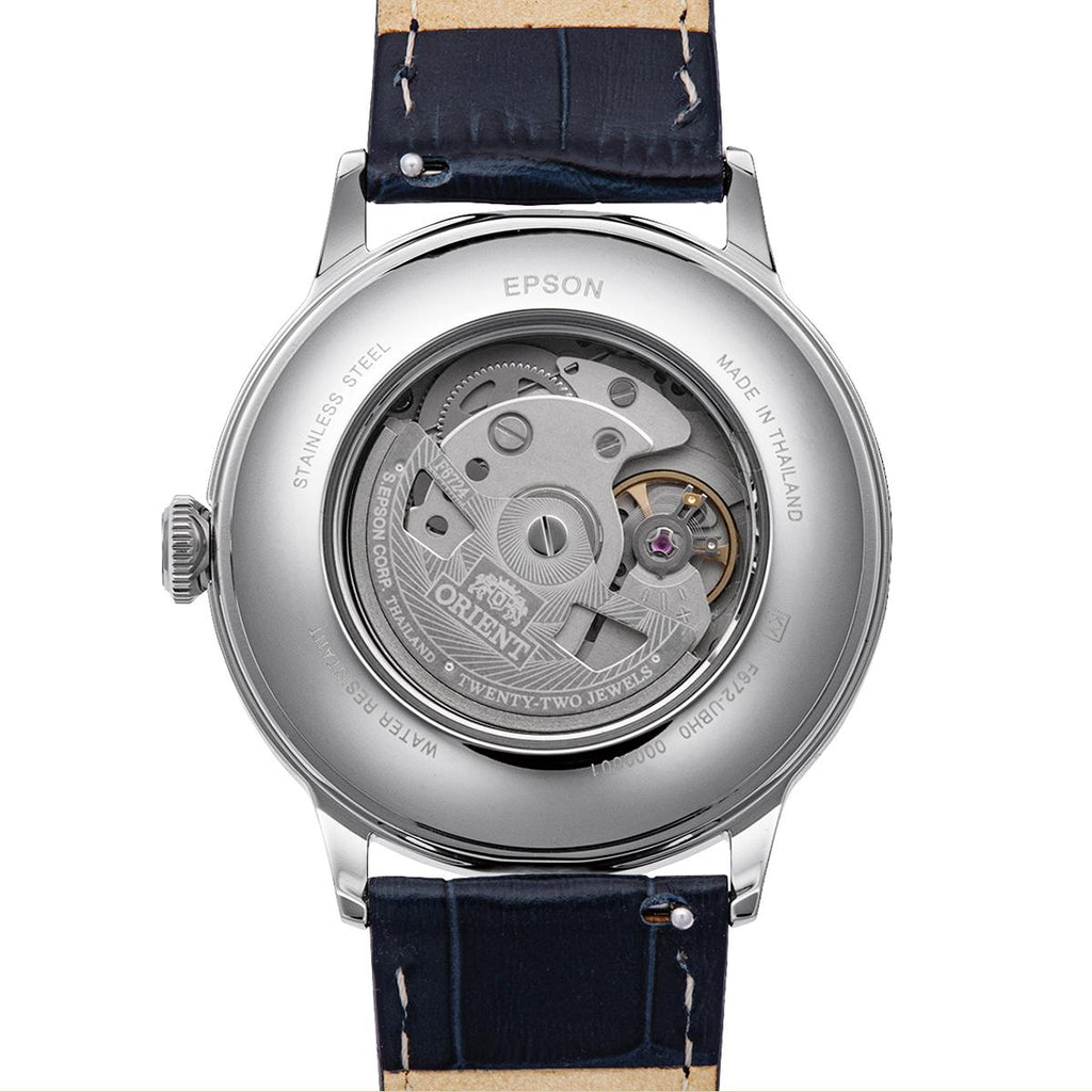 Reloj  Análogo  Hombre Orient Azul RA-AC0024L