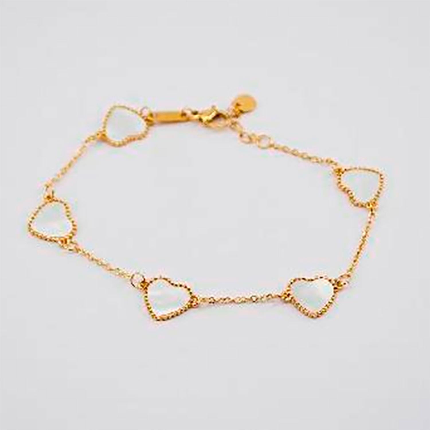Pulsera  19v69 Dorado Mujer STB037