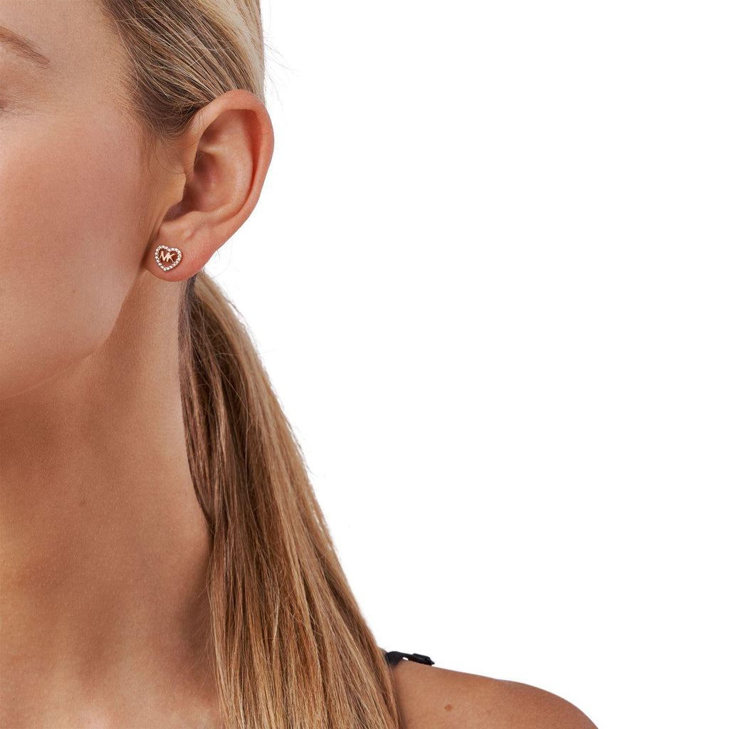 Aros Michael Kors Oro Rosa Mujer