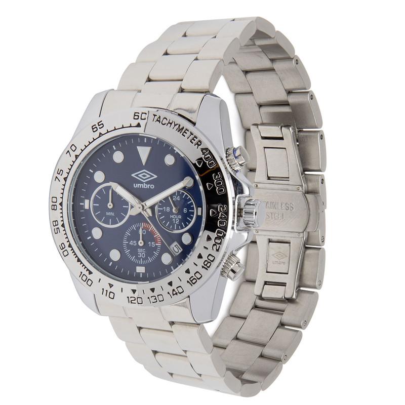 Reloj Umbro Plus UMBP-4900-3 Plateado Hombre