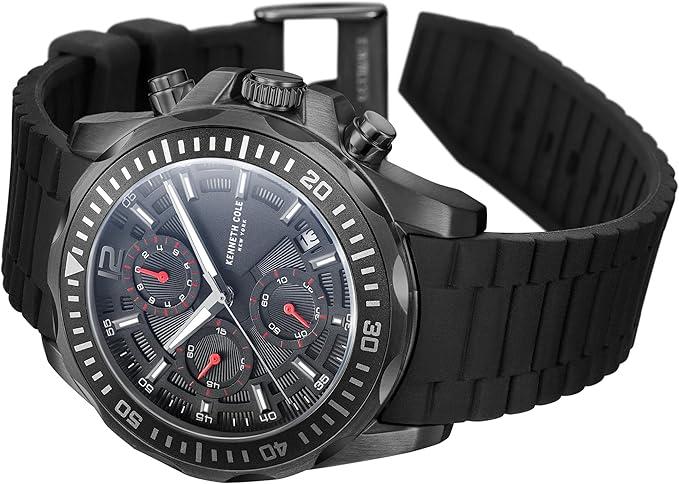 Reloj KCWGQ2222203 Negro / gris oscuro Hombre Kenneth Cole New York