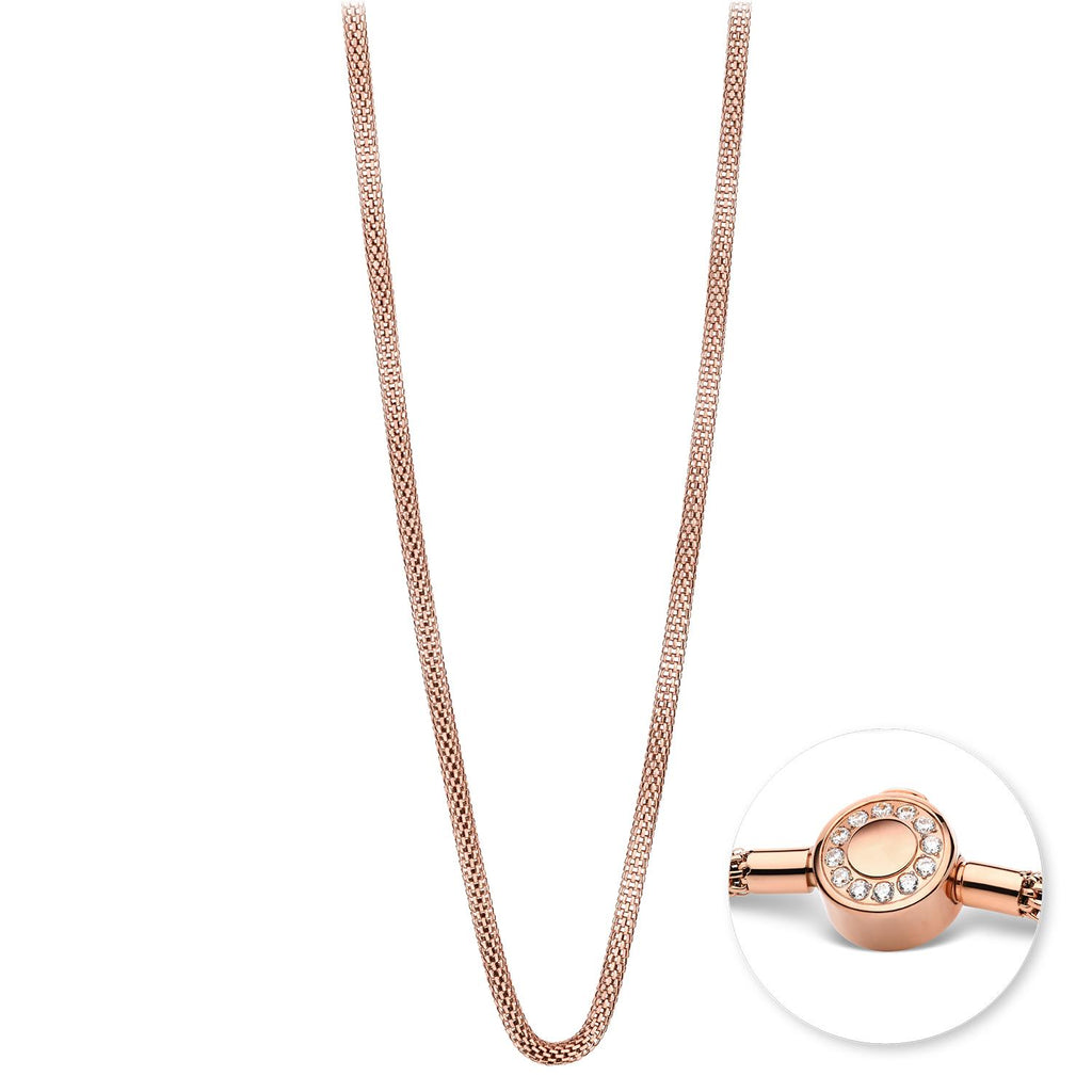 Collar Bering Oro Rosa Mujer