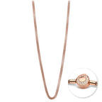 Collar Bering Oro Rosa Mujer