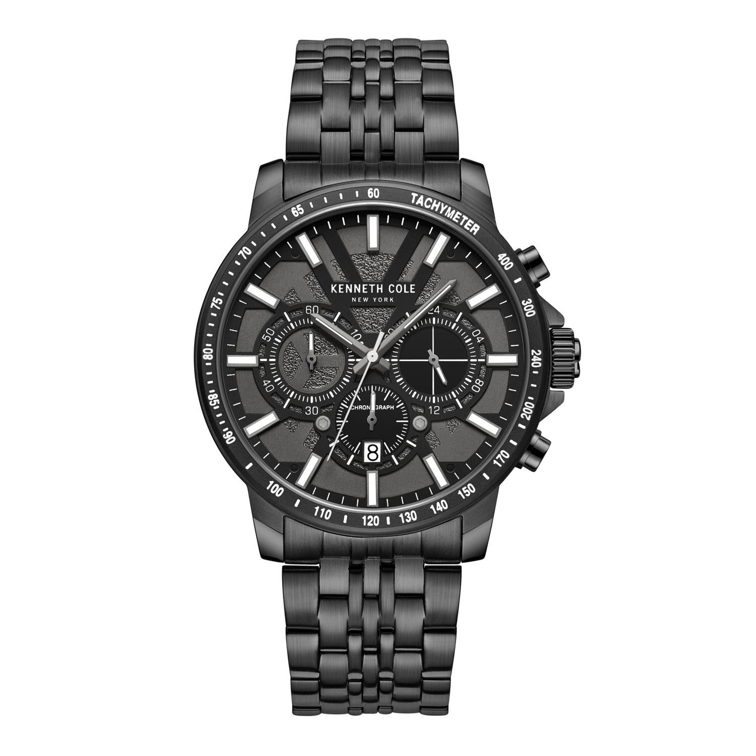 Reloj Kenneth Cole New York KCWGI2234802 Negro Hombre