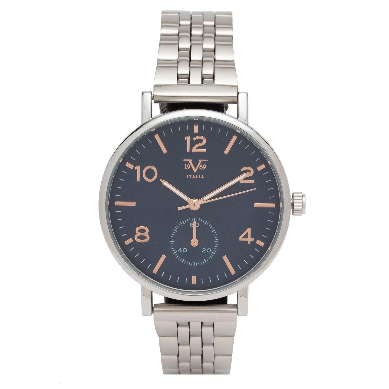 Reloj 19v69 Italia V1969-252-5 Plateado Mujer