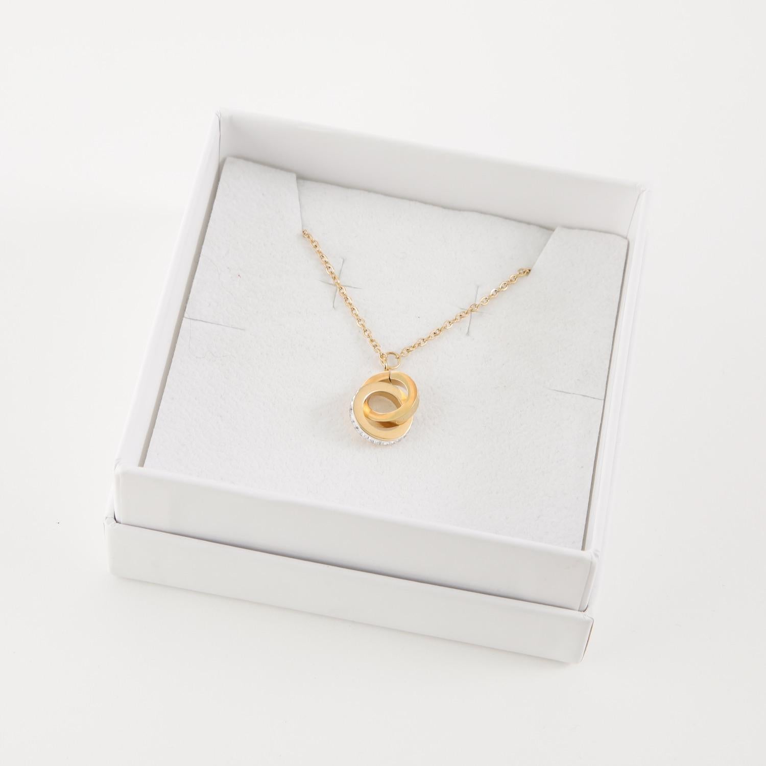 Collar 19V69 Italia Dorado Mujer STNE335