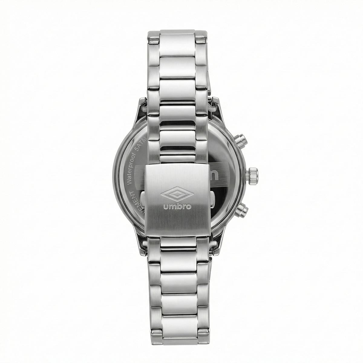 Reloj Análogo Hombre Umbro Plus Plateado UMBP-1500-100