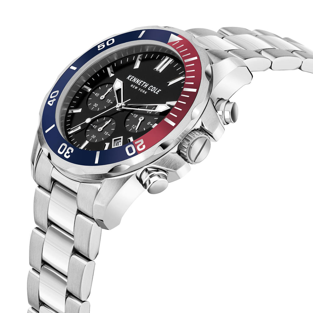 Reloj Hombre KCNY Plateado KCWGI2105004