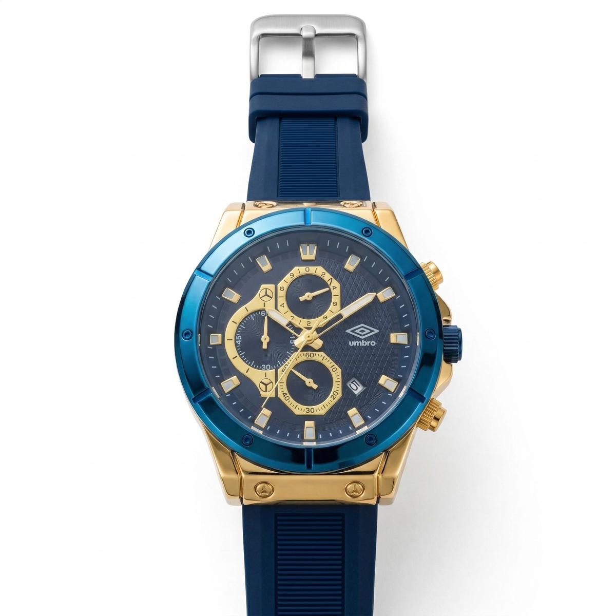 Reloj Análogo Hombre Umbro Plus Azul UMBP-1500-163