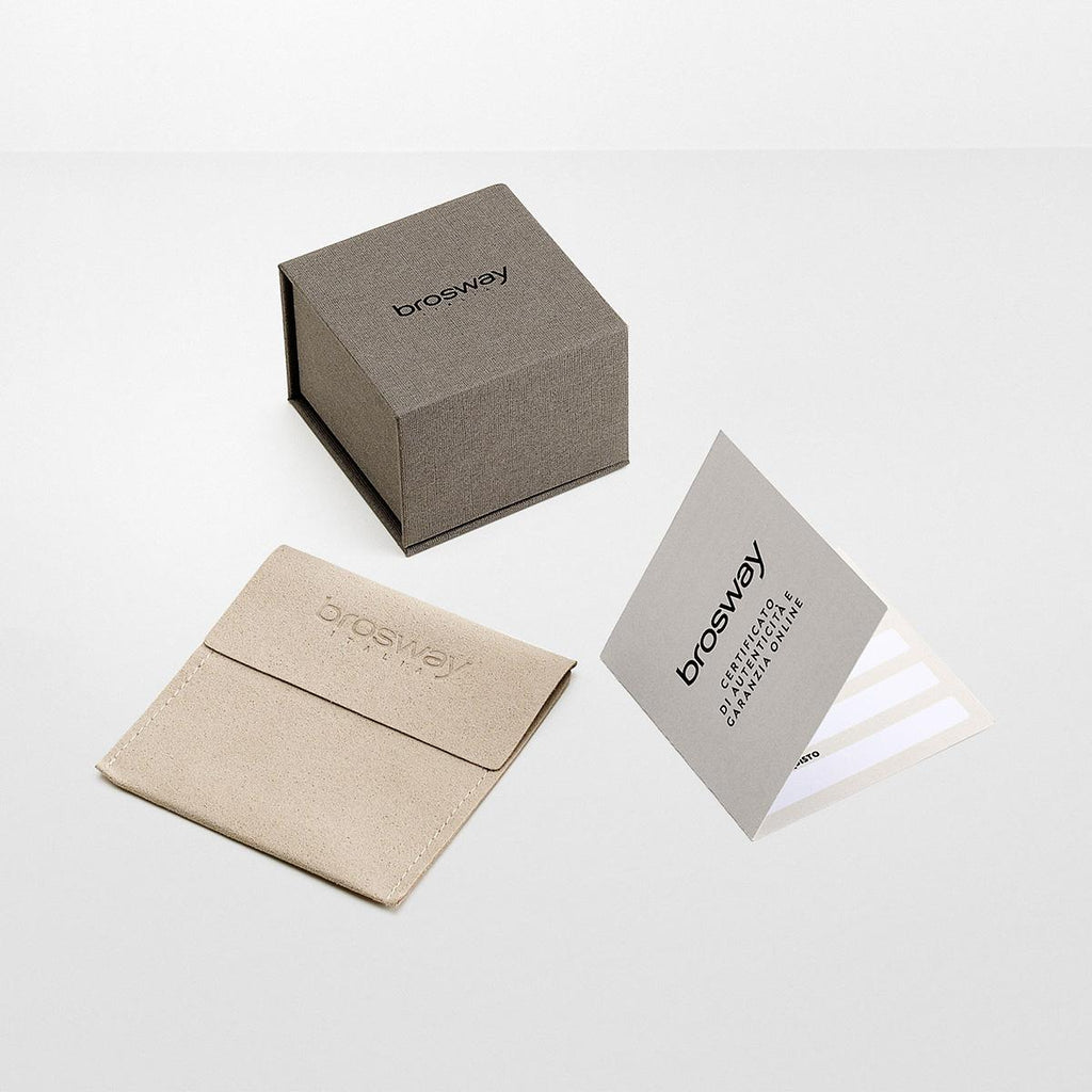 Aro Solitario Brosway   Dorado Hombre BIK103