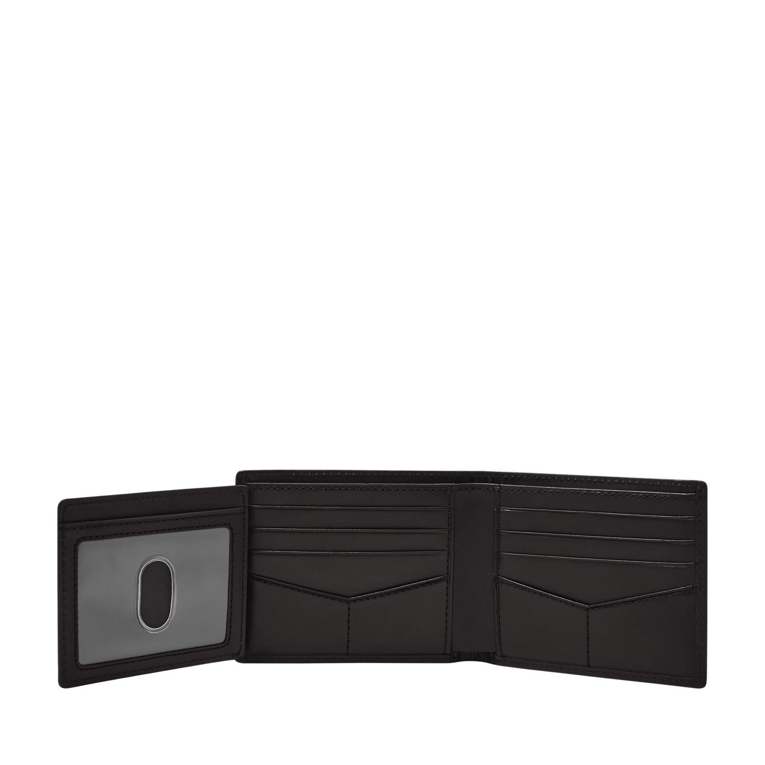 Billetera Fossil Negra ML3681001