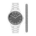 Set Reloj-Pulsera Hombre AX Plat. AX7182