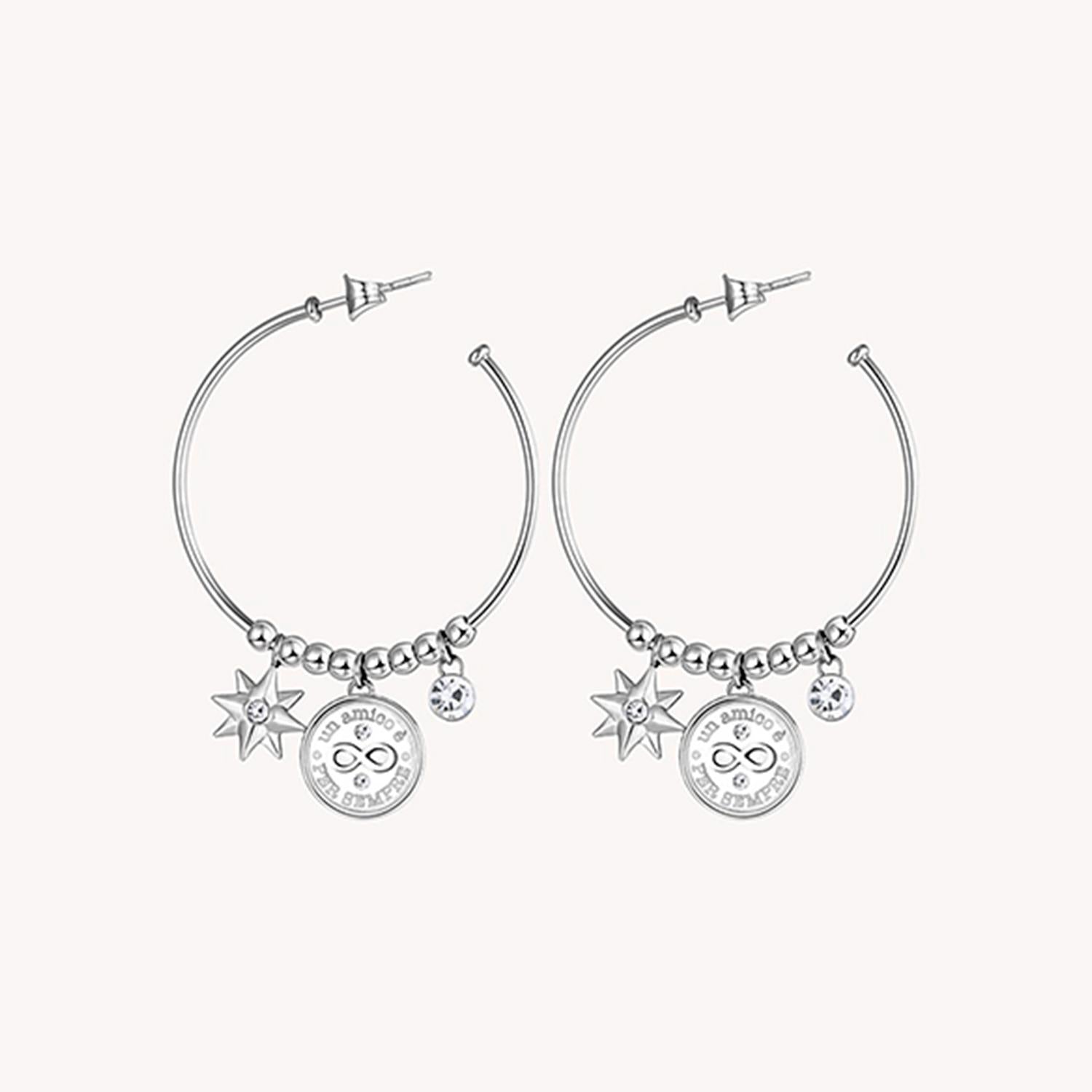 Argollas Brosway Chakra Plateados BHKL27EN