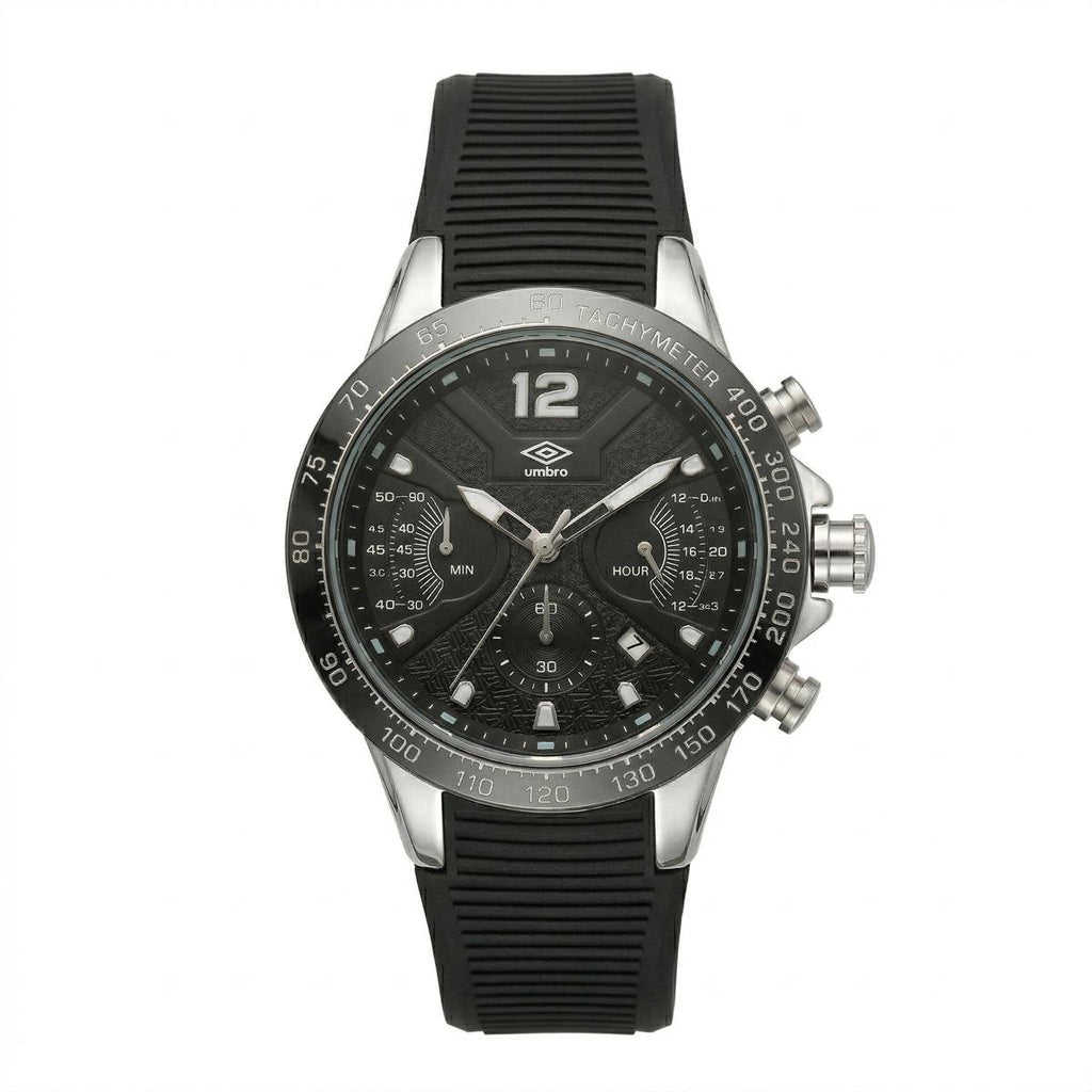 Reloj Análogo Hombre Umbro Plus Negro UMBP-1500-95