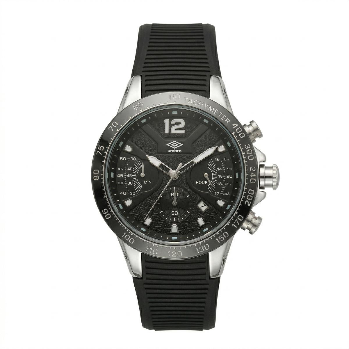 Reloj Análogo Hombre Umbro Plus Negro UMBP-1500-95