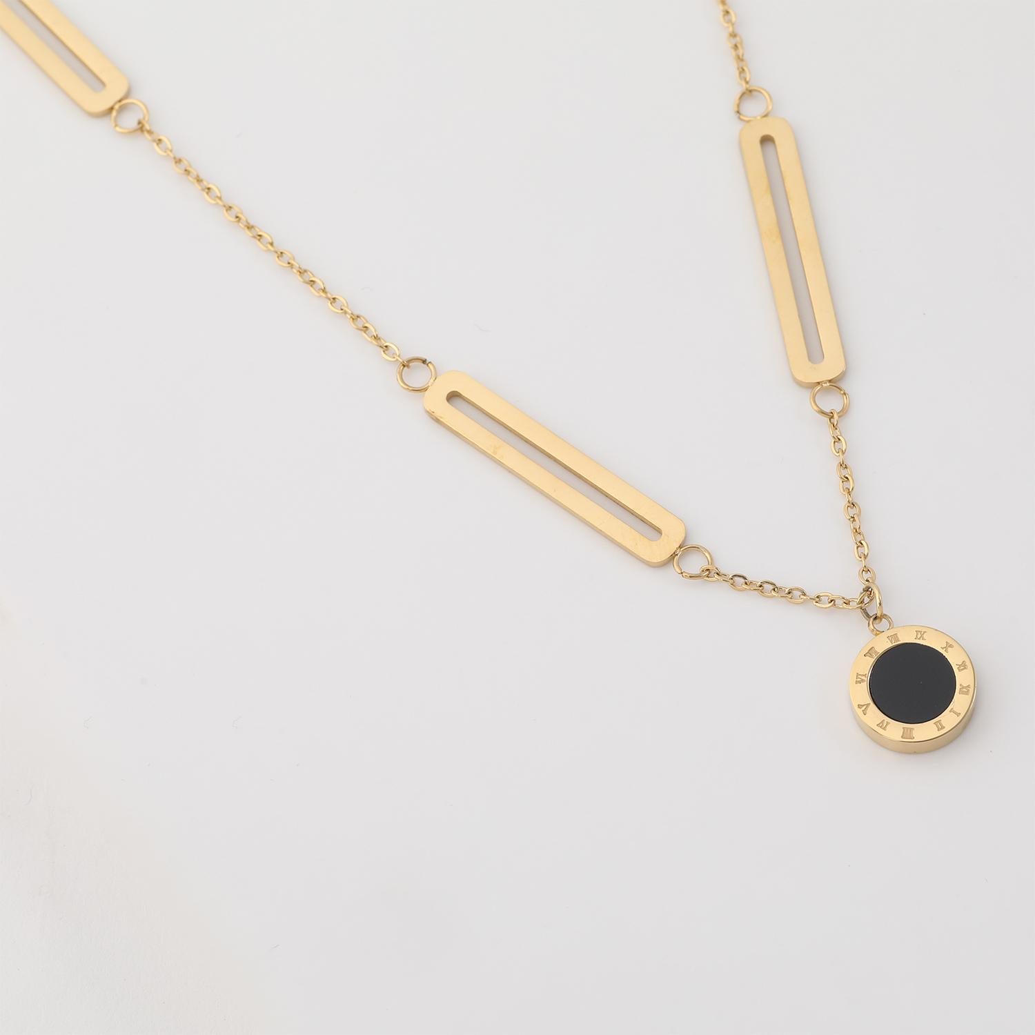 Collar 19V69 Italia Dorado Mujer STNE256