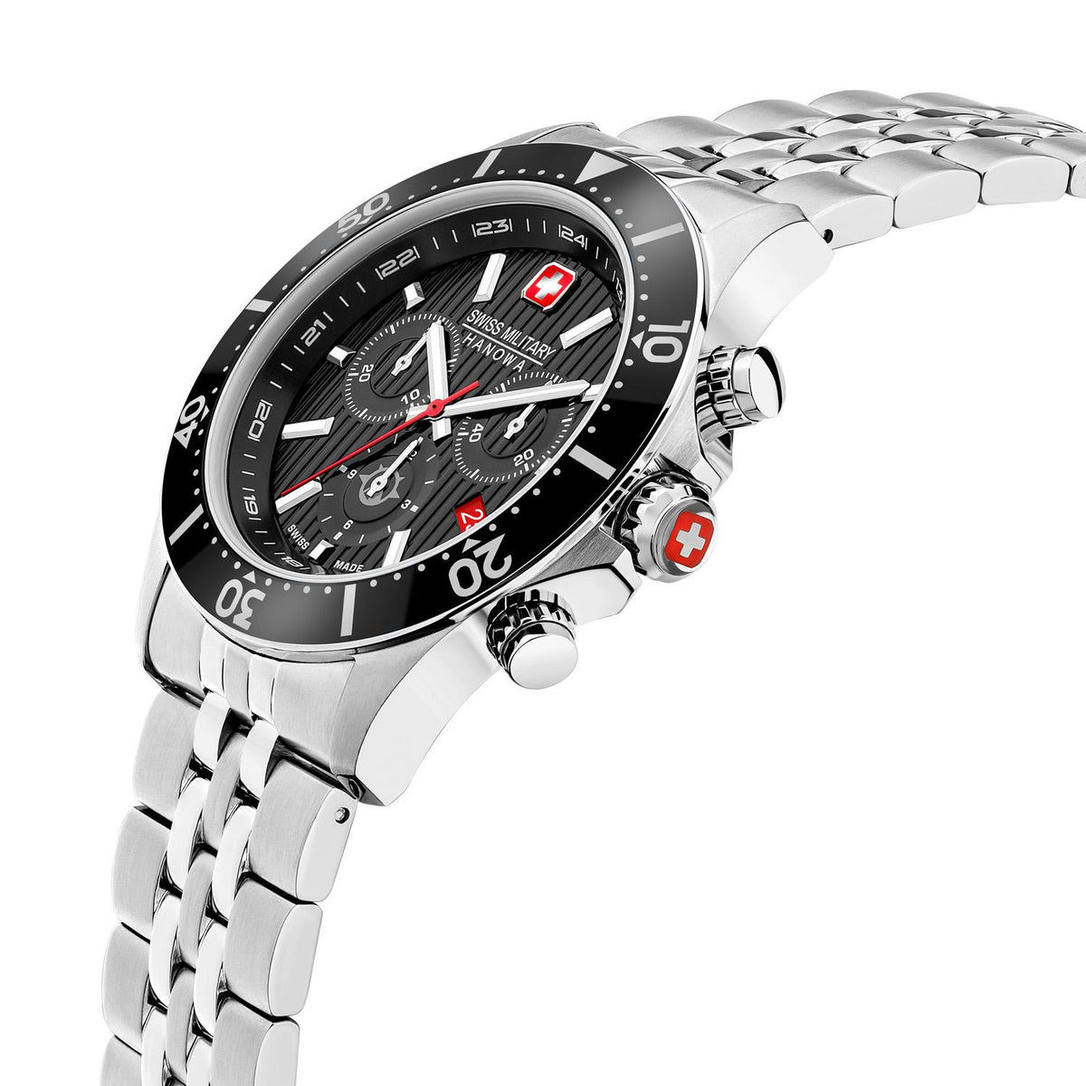 Reloj  Hombre Swiss Military Hanowa Plateado SMWGI2100701