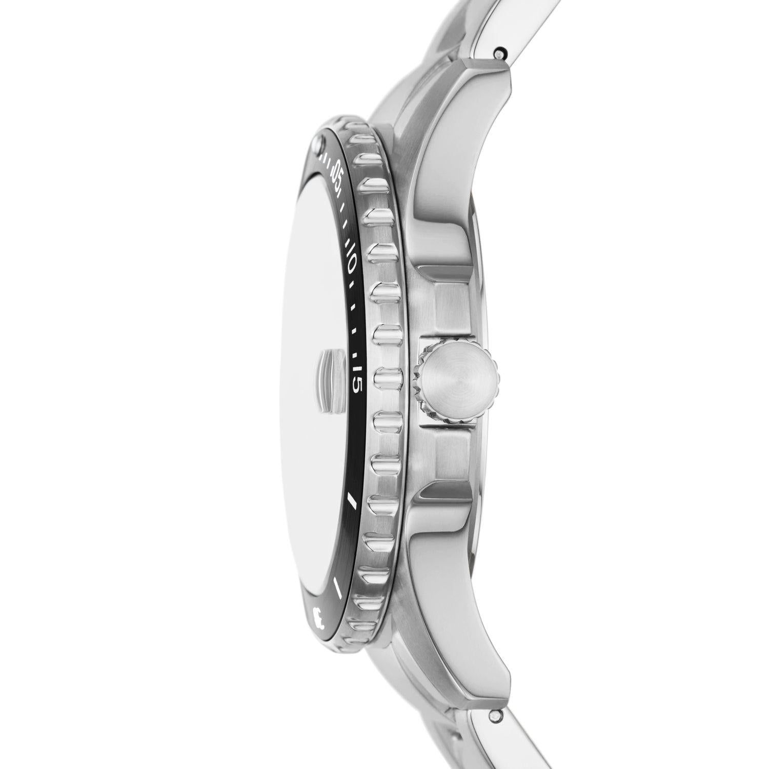 Reloj Plateado Fossil Hombre FS6038