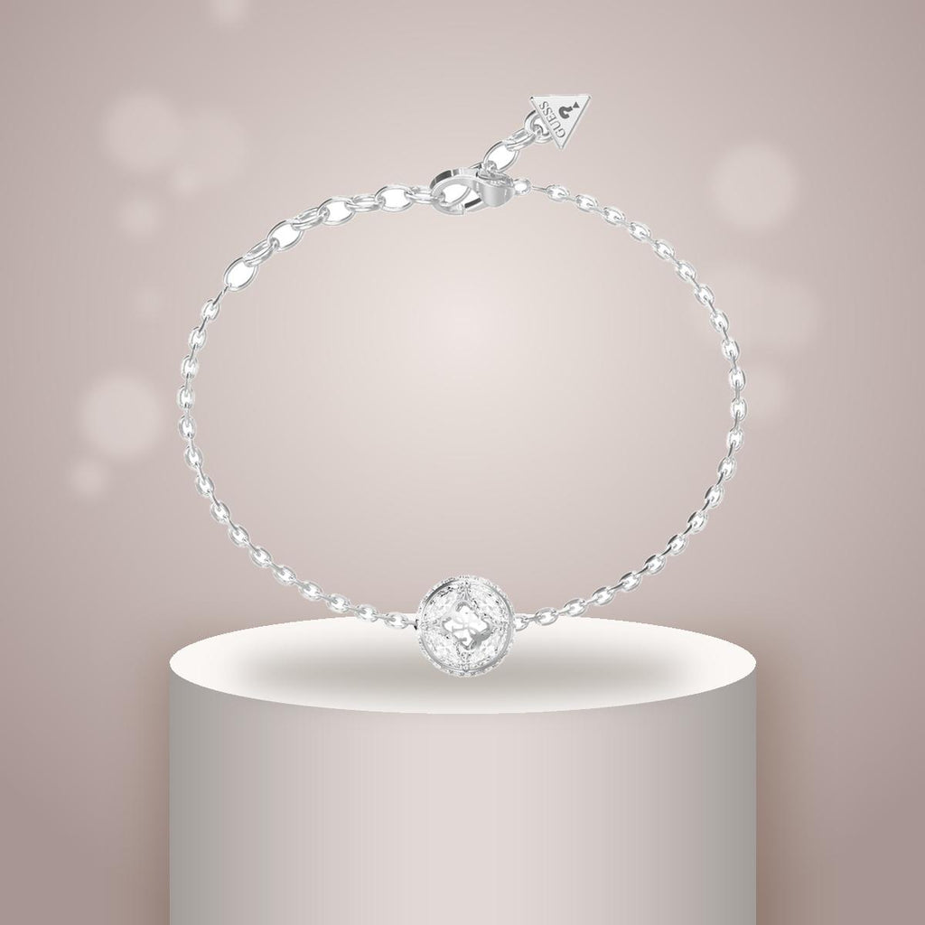 Pulsera Mujer Guess Plateado Jubb06397Jwrhs