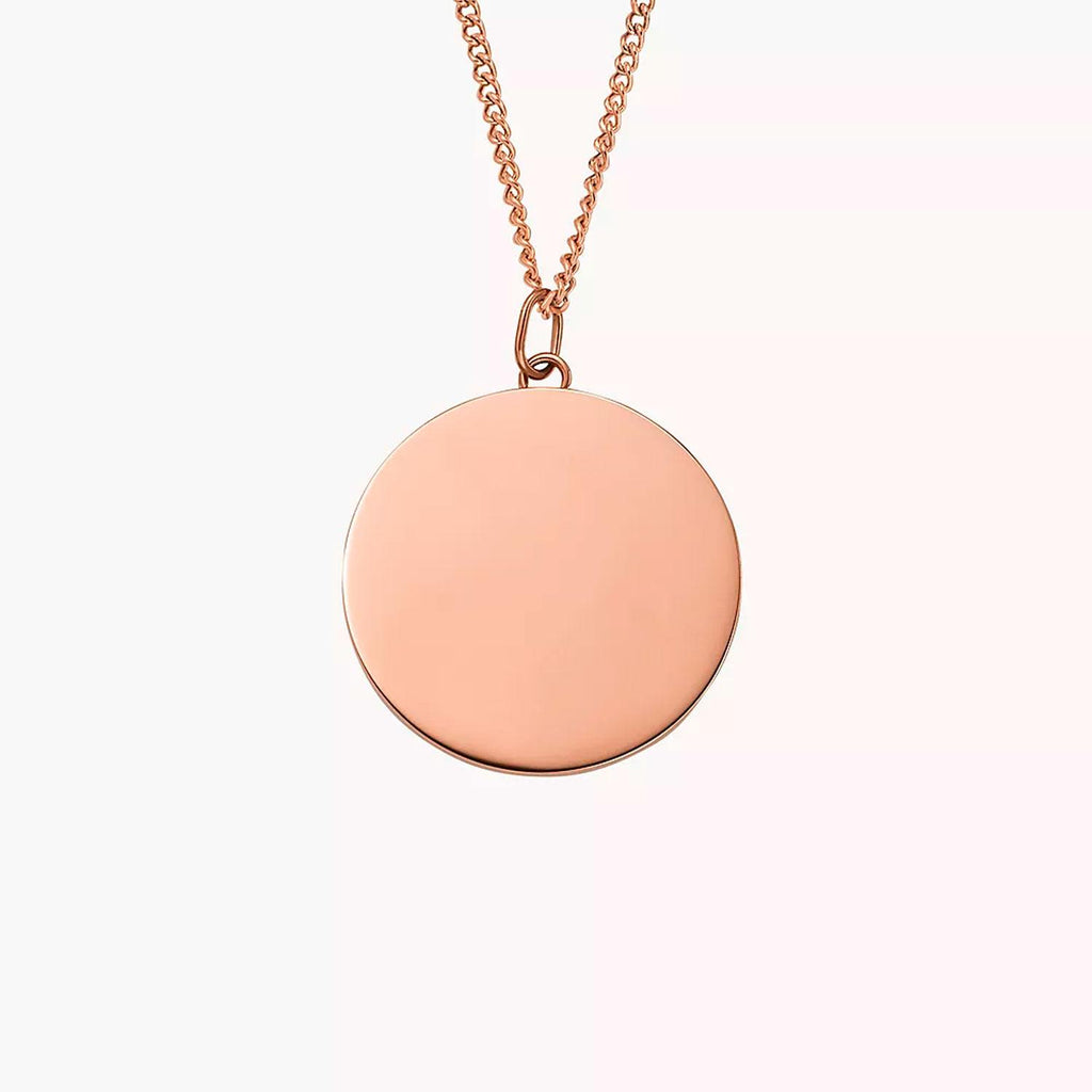 Collar Fossil JF04386791 Oro rosa