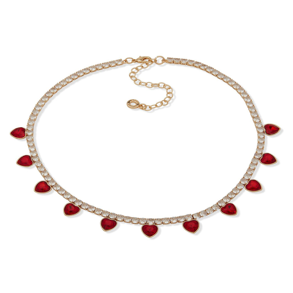 Collar Anne Klein Rojo Mujer