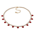 Collar Anne Klein Rojo Mujer