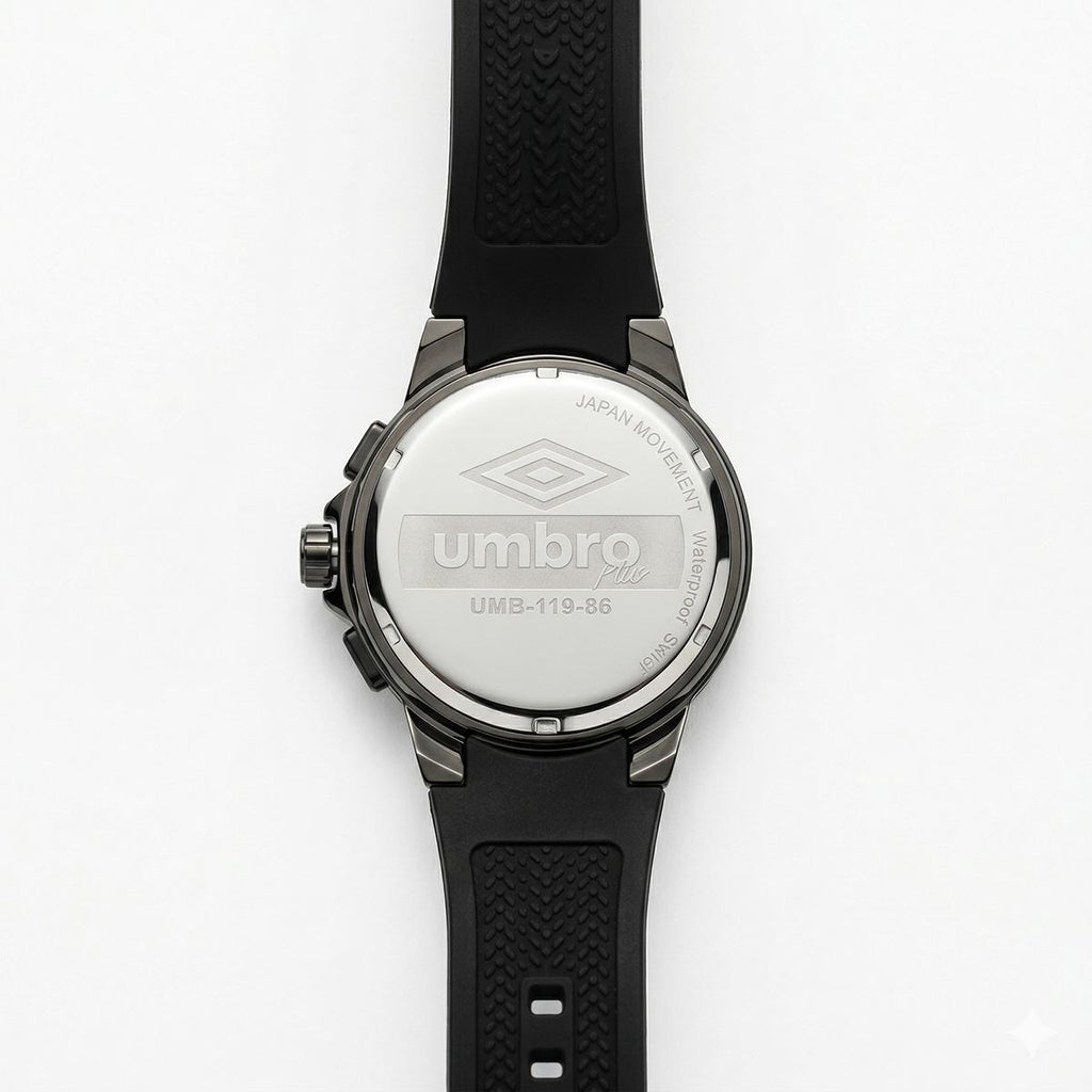 Reloj Análogo Hombre Umbro Plus Negro UMBP-1500-86
