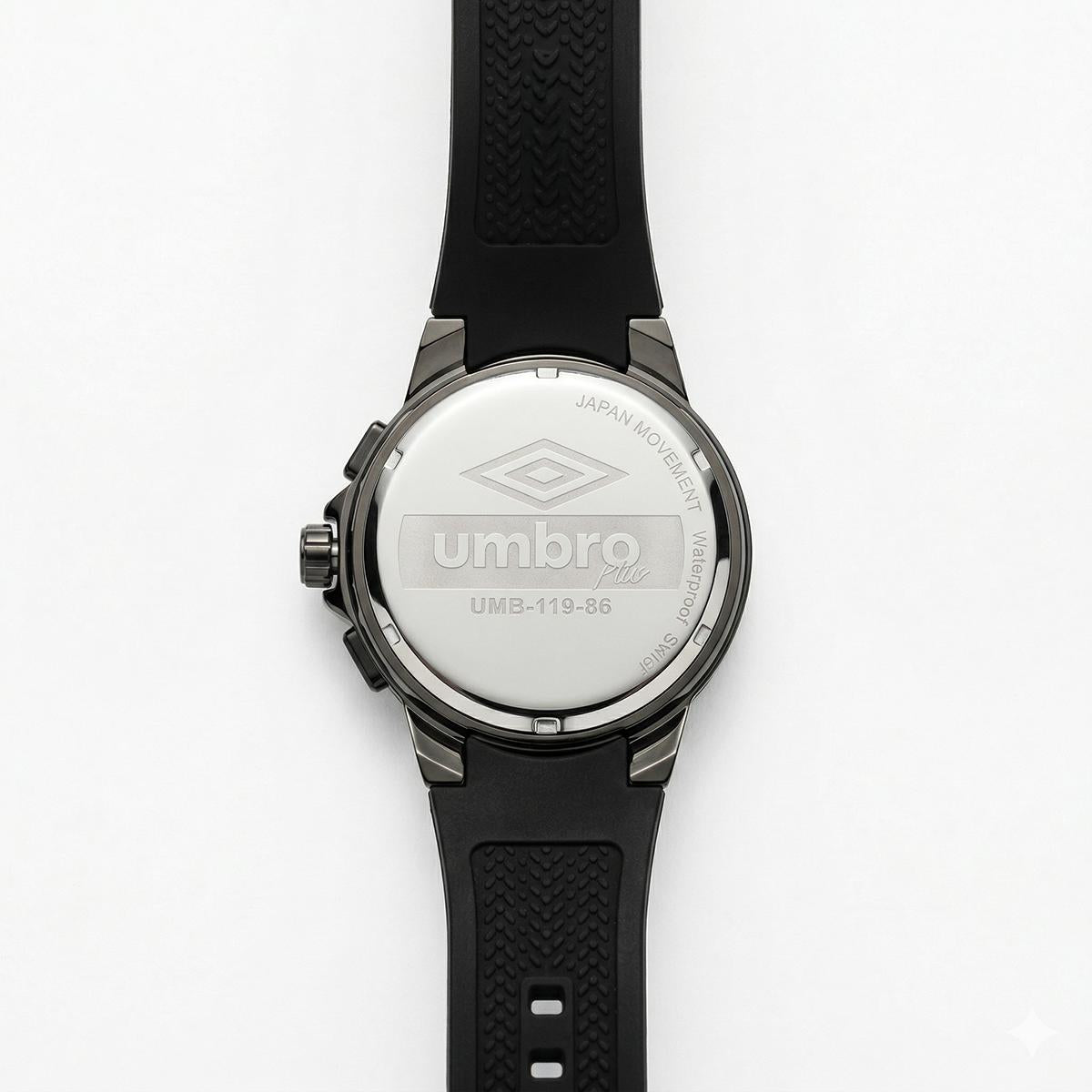 Reloj Análogo Hombre Umbro Plus Negro UMBP-1500-86