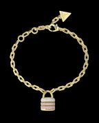 Brazalete Femenino Guess Dorado Jubb05406Jwygpks