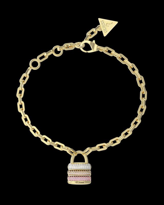 Brazalete Femenino Guess Dorado Jubb05406Jwygpks