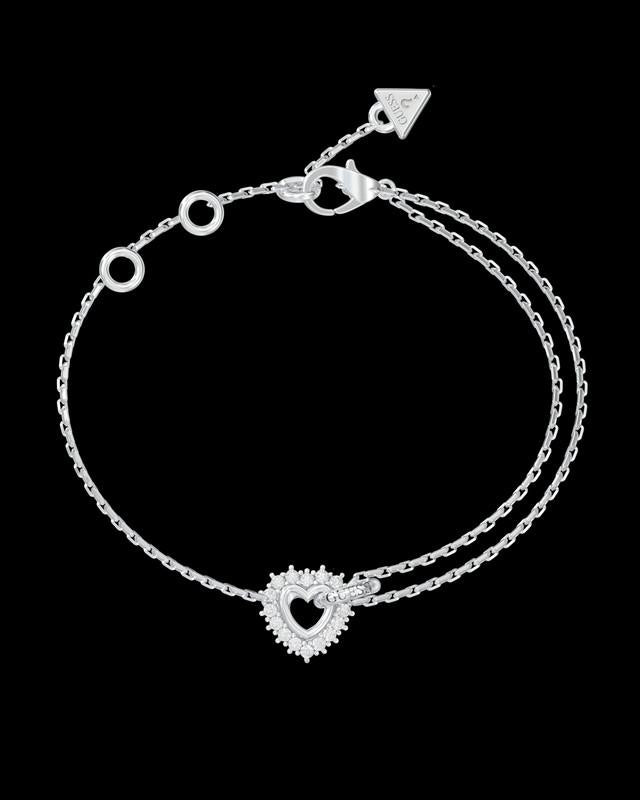 Brazalete Mujer Guess Plateado Jubb05534Jwrhs