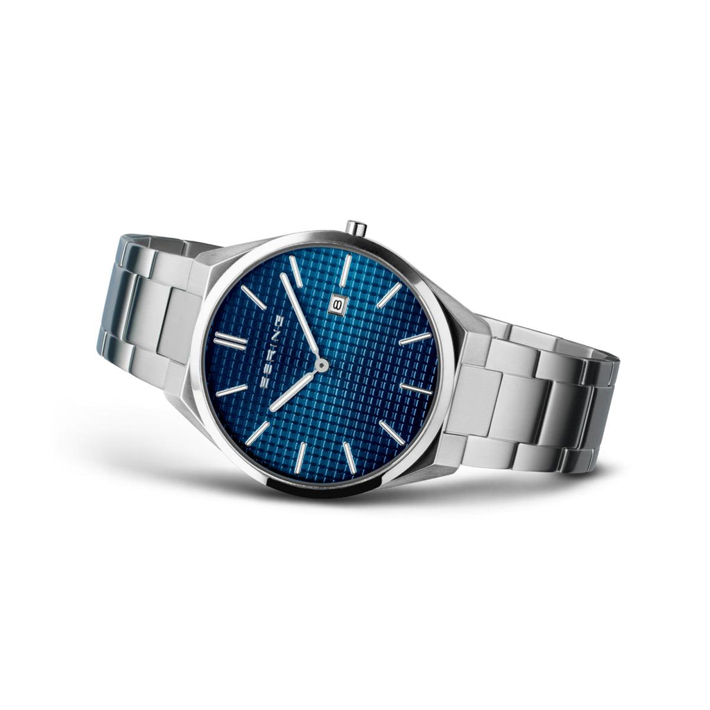 Reloj Análogo Hombre Bering Plateado 17240-707