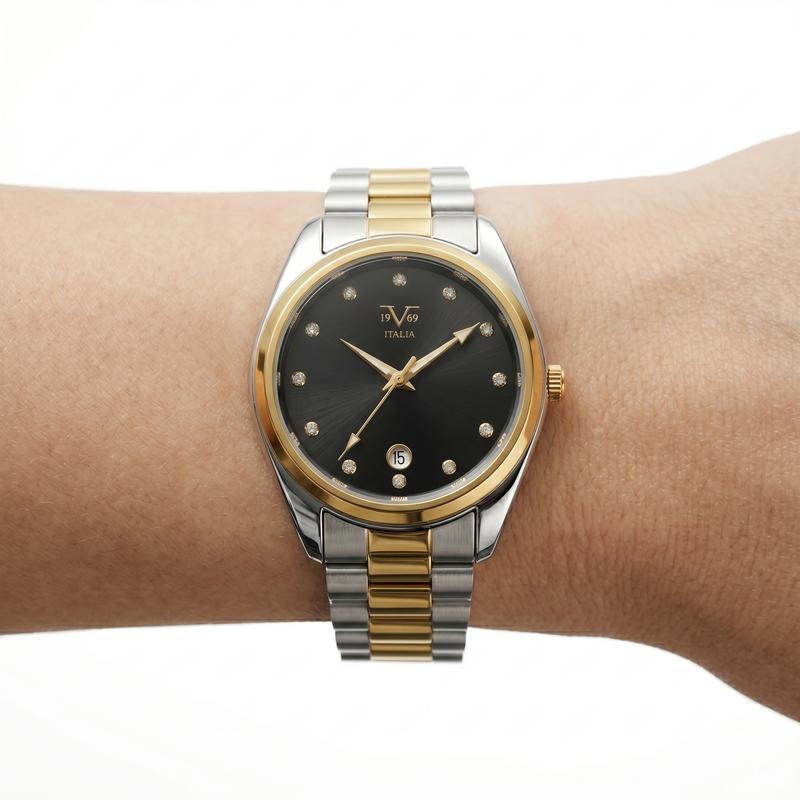 Reloj Análogo Femenino V1969 Plateado V1969-1000-155