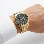 Reloj Análogo Hombre Umbro Plus Dorado UMBP-1500-79