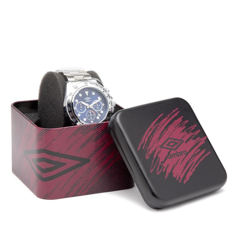 Reloj Umbro Plus UMBP-4900-3 Plateado Hombre